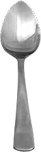 Thunder Group SLGF004 Grapefruit Spoon, Serrated Edge, 18/0 Stainless Steel, Mirror Finish, Pack of 12