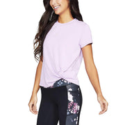 Ladies' Wellness Knot Tee (Lilac by Skechers – XX-Large, Cotton, Lilac