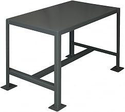Durham Steel Medium Duty Machine Table, MT243642-2K195, 1 Shelves, 2000 lbs Capacity, 36" Length x 24" Width x 42" Height