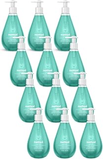 Method Gel Hand Soap, Waterfall, 12 fl oz (Pack of 12)