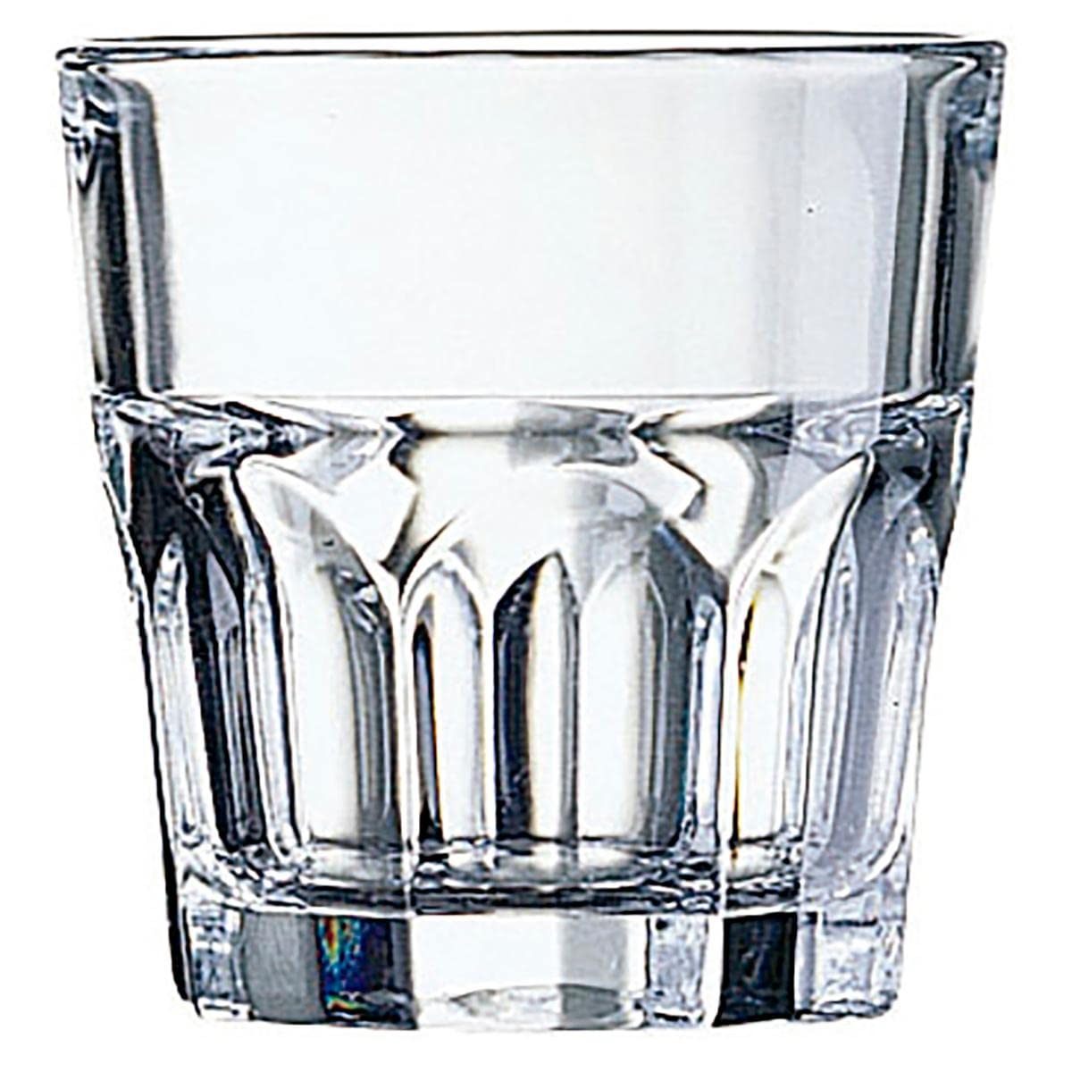 Granity FB16 Whisky Stackable 160ml by Arcoroc – 6 Count (Pack of 1), 160.0 milliliters, Glass, Transparent, Pack of 6