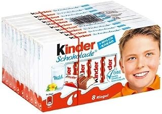 Kinder Chocolate, CASE, 8 Count (Pack of 10)