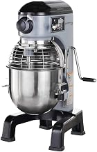 Hobart 20 Qt Planetary Mixer - Bench Type, 3 Fixed Speeds, Stainless Steel Bowl & Accessories, 1/2 HP, 120V