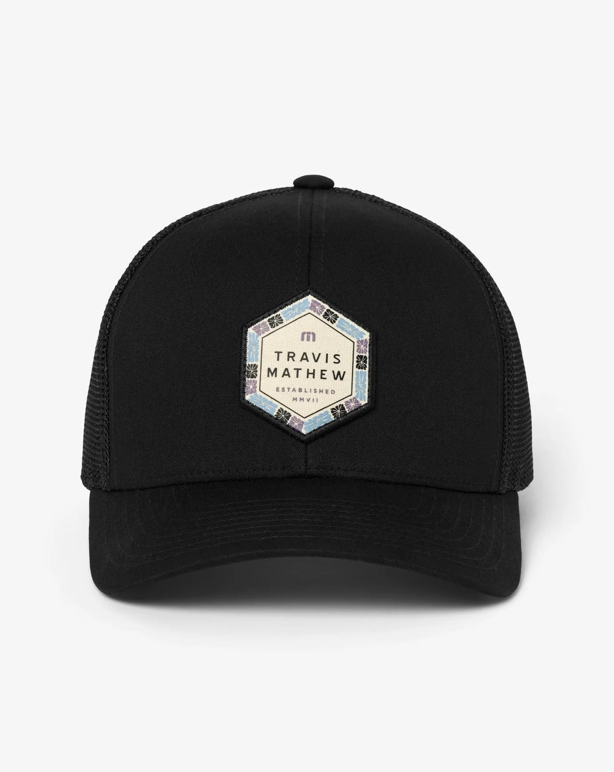 Men's Cabana Patch Hat One Size by TravisMathew – Black, Model A46757
