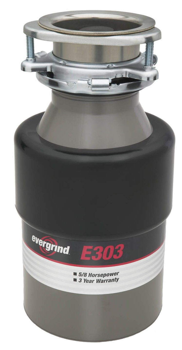 5/8 hp Garbage Disposer by InSinkErator – No Size, stainless-steel, Model E303
