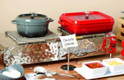 GET 2.5 Quart / Round / Gray Dutch Ovens