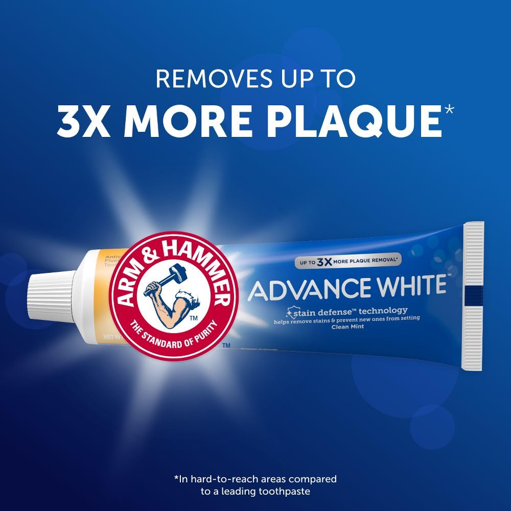 ARM & HAMMER 6 Ounce (Pack of 3) / 3 Toothpaste