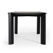 Steven - Modern Black Oval Dining Table by Limari Home – Rubberwood, Black, Model LIM-83024