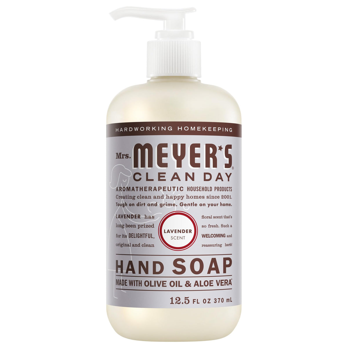 Mrs. MEYER'S Lavender / 12.5 Fl Oz (Pack of 1) / 3 Hand Wash