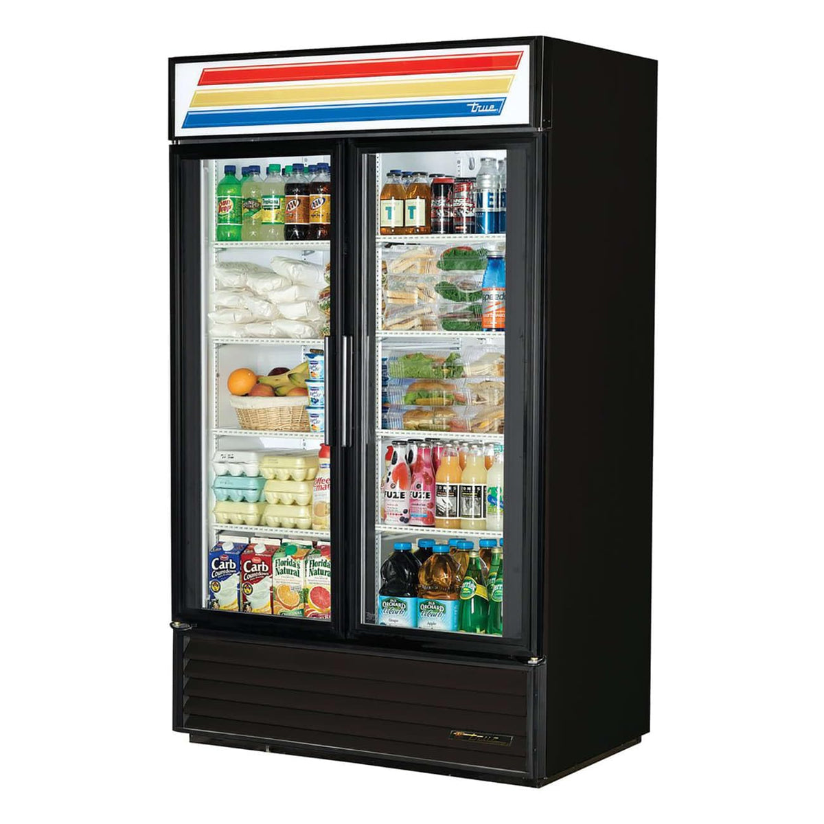 115V 2-Section Refrigerated Merchandiser by TRUE – Model GDM-43-HC~TSL01