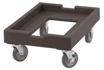 Camdolly Pizza Dough Box Dark Brown Case of by Cambro – 27.82" L x 19.82" W x 10.57" H, 300.0 pounds, Polyethylene, Dark Brown, Model CD1826PDB131