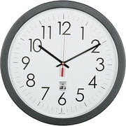 AbilityOne SKILCRAFT SelfSet Wall Clocks – Plastic Frame, 14.5” Diameter 6645-01-623-8823