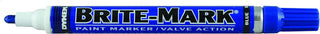 Dykem 8031-8401 Brite-Mark Regular Line Markers, Blue