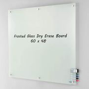 Global Industrial 60"W x 48"H / Frosted / Industrial Dry Erase Boards