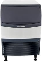 Scotsman Undercounter Flake Ice 24" Ice Maker - 440 lb/Day, 80 lb Storage Bin