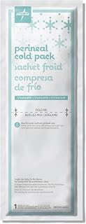 Medline Standard-Absorption Perineal OB Cold Packs, 4.5" x 14.25", 24 Count