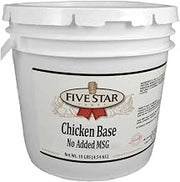 Five Star Cholesterol Free Chicken Base, 10 Pound -- 2 per case.