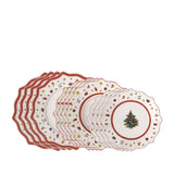 Toys Delight 12-Piece Dinnerware Set by Villeroy & Boch – 12-Piece, Porcelain, White/Colorful, Pack of 8, Model 14-8585-8816
