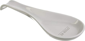 Tablecraft Melamine Spoon Rest, 11 x 4 x 1.25"