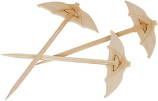 PacknWood 209BBPARA9 Bamboo Umbrella Pick - 3.5in - 2000 pcs