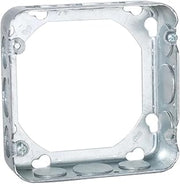 RACO 250 Drawn 1-1/2-Inch Deep-Inch Square Extension with (8) 1/2-Inch & (4) 3/4-Inch Side Knockouts, 4-11/16-Inch