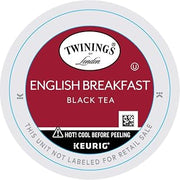 Twinings English Breakfast Tea, K-Cup Portion Pack for Keurig K-Cup Brewers, 12 Count(Packaging may vary)