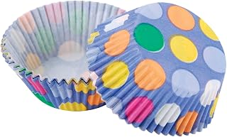 Wilton Standard Baking Cups, Dazzling Dots, 50-Pack