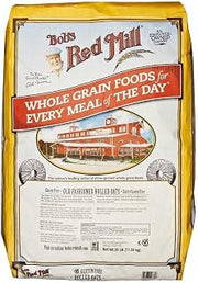 Bob's Red Mill Gluten Free Old Fashion Rolled Oats - 25 lb - Bulk Bag25