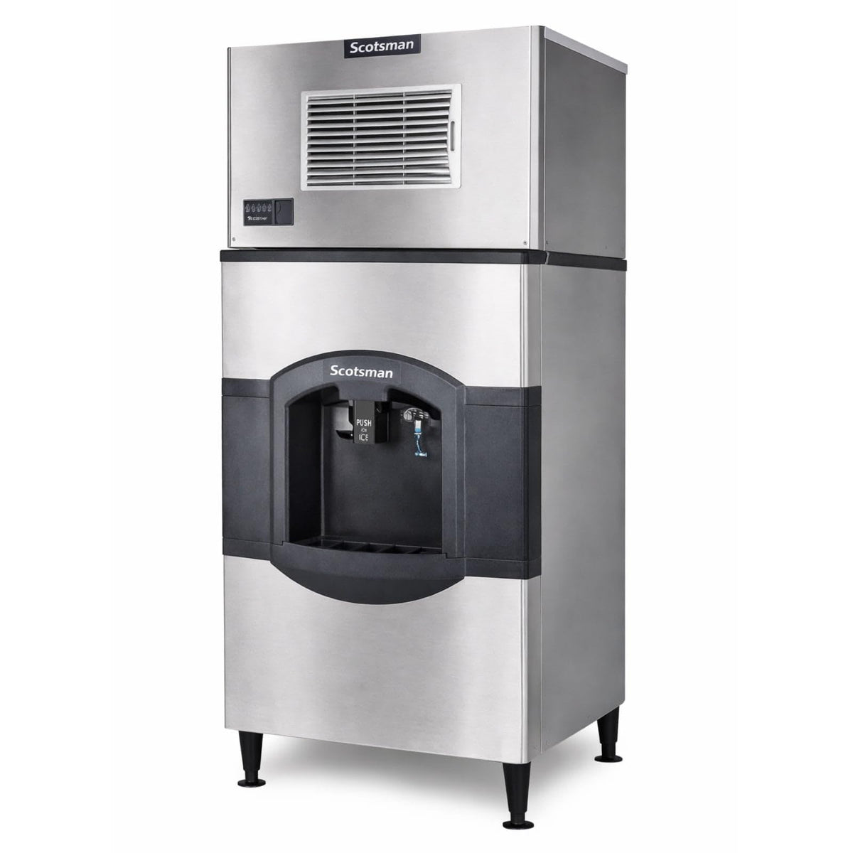 Scotsman 582 lb / Day - 180 lb Ice & Water Bin / 180.0 pounds / 1 Ice Makers
