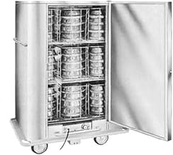 Carter Hoffmann Classic 300 Series Stainless Steel Heated Preplated Banquet Carter without Carrier, 46 1/4 x 30 1/2 x 40 1/2 inch -- 1 each.