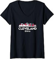 Women's Cleveland V-Neck T-Shirt