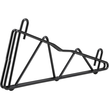 14" Single Arm Shelf Bracket Black Epoxy by Nexel – Steel, Black, Model AB14B