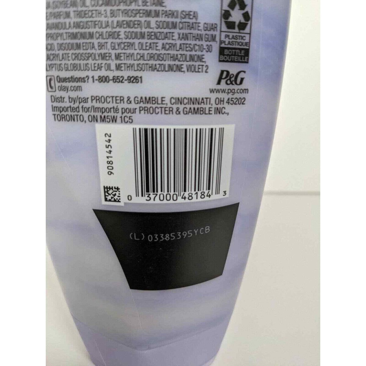 Olay Shea + Lavender Oil, Pack of 6 / 18 Fl Oz (Pack of 6) / Luscious Orchid Body Washes