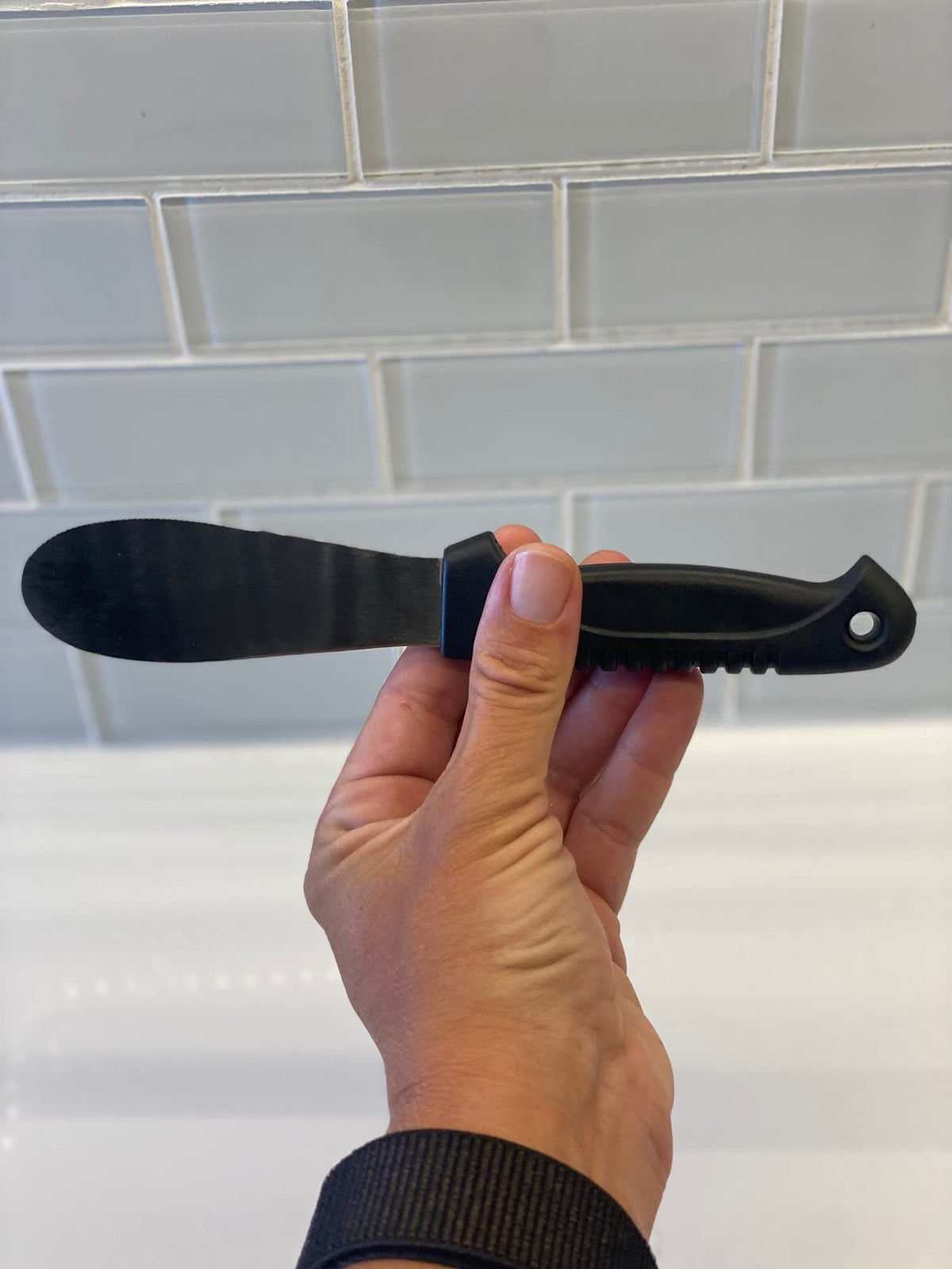 Sandwich Spreader by Royal Industries – 3 1/2 inches, black, Model ROY SS P
