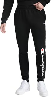 Champion Men's Graphic Fleece Joggers Sweatpants, Standard Fit, Midweight Fleece, Classic Script Logo