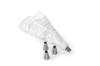 6-Piece Jumbo Decorating Tip Set by Nordic Ware – 2.13x3.25x6, Stainless Steel, Metal, Pack of 6, Model 01163M