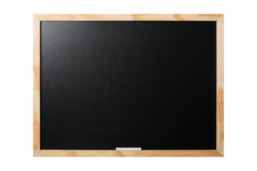 Pine Wood Frame Chalkboard - 24" x 36" by MasterVision – 36"W x 24"H, Pine Wood, Black, Model PM07010119