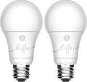GE Lighting CYNC Smart Light Bulbs, Bluetooth Enabled, Alexa and Google Home Compatible, Soft White (2Pack), Packaging May Vary
