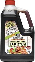 Kikkoman Less Sodium Preservative Free Teriyaki Glaze, 5 Pound -- 6 per case.