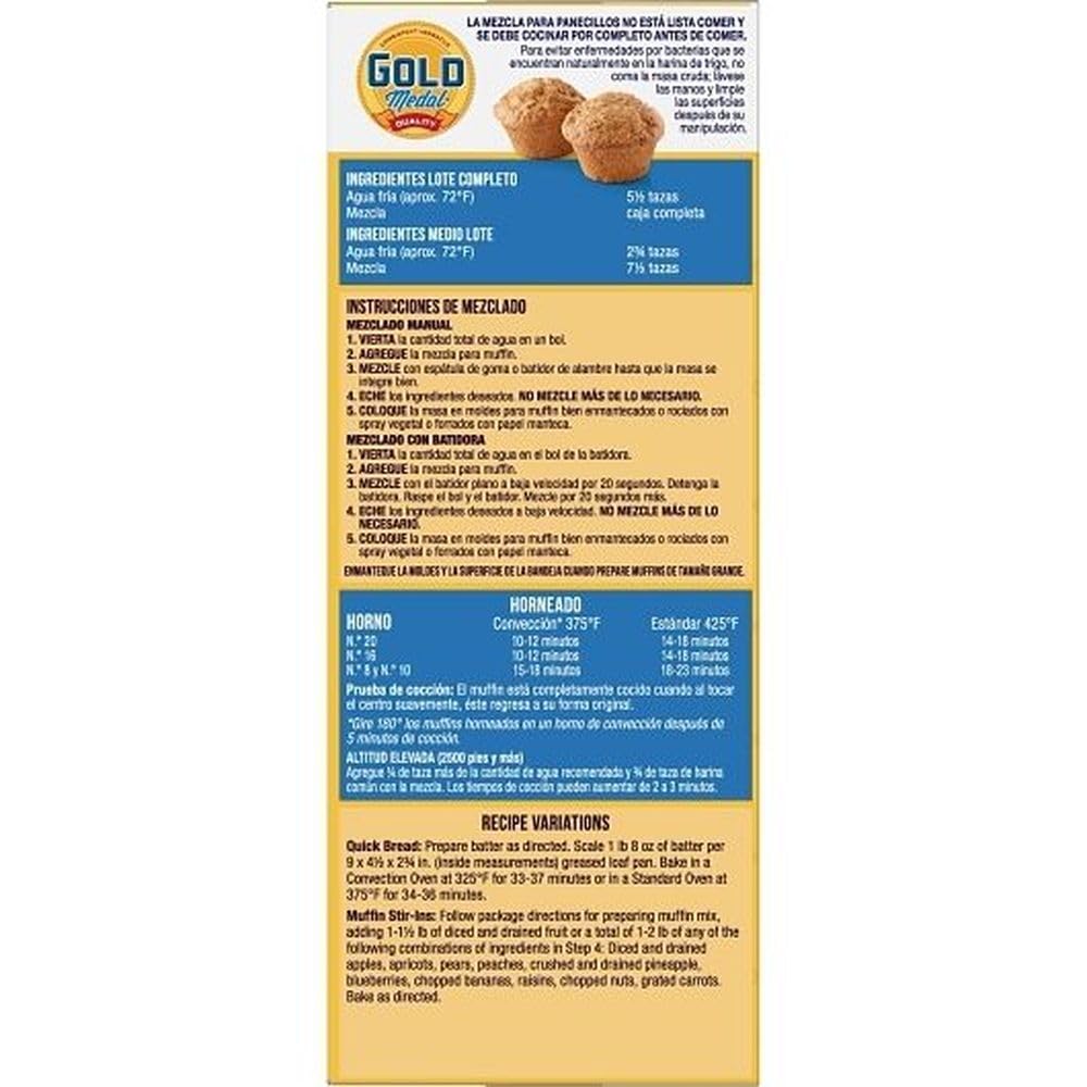 Gold Medal Oat Bran Muffin Mix 6 Case 5 Pound by General Mills – 5 lb, Pack of 6