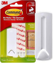 Command Wire-Back Frame Hanger, 5 lb Capacity, Decorate Damage-Free, Indoor Use (17041-ES)