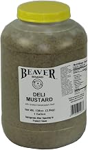 Beaver Deli Mustard, 8.6 Pound -- 4 per case.