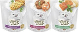 Fancy Feast Purina Gourmet Cat Food Flavor Variety Bundle (Filet Mignon + Fish + Chicken Turkey)
