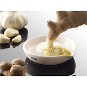 Ginger Grater Ceramic by GEFU – One Size, Silicone, White, Model GF24-35370