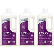 Earth Friendly Products Wave Auto Dishwasher Gel by ECOS – 40 Fl Oz (Pack of 3), Pack of 3, Model 40-00