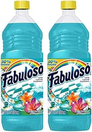 Fabuloso Ocean Paradise, Multi-Purpose Cleaner, All-Surface Cleaning, Long-Lasting Fragrance, 28 Fl Oz, Pack of 2