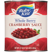 Sauce Cranberry Whole 6 no.10 Can by Clement Pappas – Medium, Pack of 6