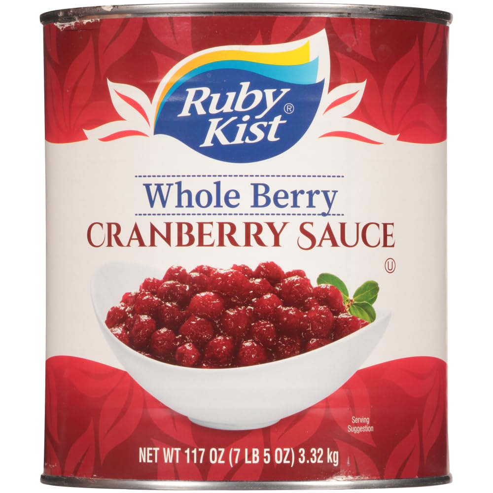 Sauce Cranberry Whole 6 no.10 Can by Clement Pappas – Medium, Pack of 6