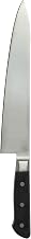 Thunder Group JAS012240 Japanese Cow Knife, 9-1/2" x 1-3/4" Blade, Pointed, Riveted ABS-Plastic Handle, Stainless Steel, Pack of 6