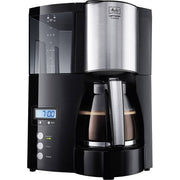 Optima Timer Filter Coffee Machine - Black by Melitta – 1.2 liters, Black, Model 6613648